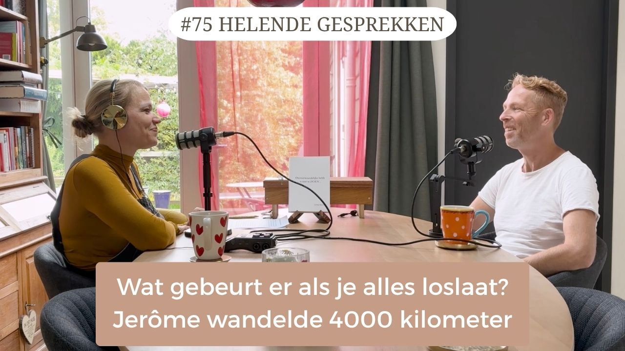 Afl. 75 HG: Wat gebeurt er als je alles loslaat? Jerôme wandelde 4000 kilometer…